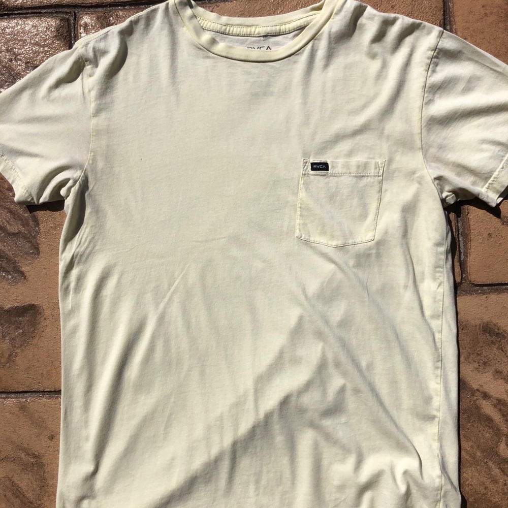 RVCA Yellow Fade Shirt